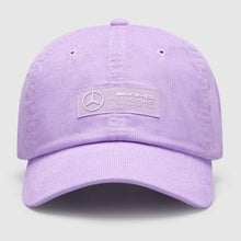 Load image into Gallery viewer, Mercedes AMG Petronas F1 Team Official Merchandise Retro Corduroy Cap-Lilac