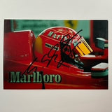 Michael Schumacher Hand Signed Marlboro Scuderia Ferrari F1 Team Photograph.