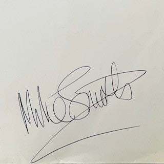 Mike Smith Autographed A3Poster Ilford Photo Ford Escort 1600 Turbo Willhire 24 Hour Race