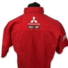 Load image into Gallery viewer, Mitsubishi  Motors RALLI-ART WRC World Rally Championship Team issue Pit Crew Shirt-Red