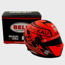 Load image into Gallery viewer, 2021 Nikita Mazepin Haas Formula One Team Hand Signed Official Bell 1:2 Scale Helmet