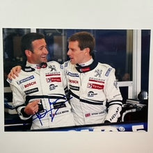 Load image into Gallery viewer, Nicolas Minassian Hand Signed Portrait  Peugeot 908 HPI FAP Le Mans Team Photograph