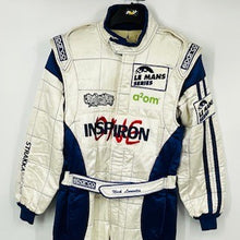 Load image into Gallery viewer, Nick Leaventis Strakka Racing Aston Martin DBR9 GT1 Le Mans Series Used Race Suit 2008