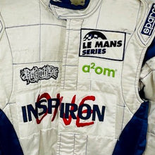 Load image into Gallery viewer, Nick Leaventis Strakka Racing Aston Martin DBR9 GT1 Le Mans Series Used Race Suit 2008