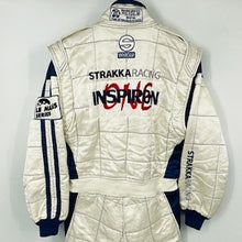 Load image into Gallery viewer, Nick Leaventis Strakka Racing Aston Martin DBR9 GT1 Le Mans Series Used Race Suit 2008