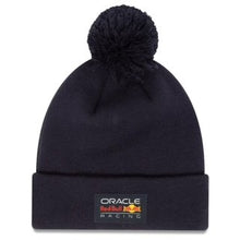 Load image into Gallery viewer, Oracle Red Bull Racing New Era Pom Beanie Navy