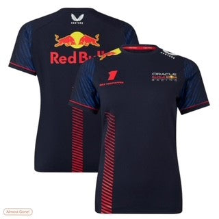 Oracle Red Bull Racing 2023 Team Max Verstappen Driver T-Shirt - Womens