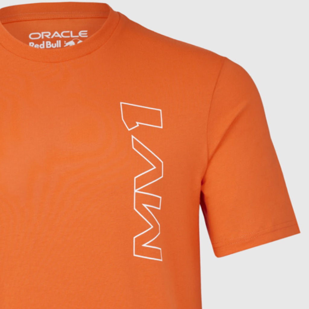Max Verstappen #1 World Champion Oracle Red Bull Racing F1 Team Unisex Driver T-Shirt Exotic Orange