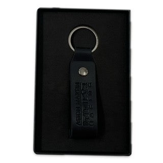 Aston Martin Red Bull Racing Official Merchandise F1™ Debossed Leather Keyring Gift Boxed - Pit-Lane Motorsport