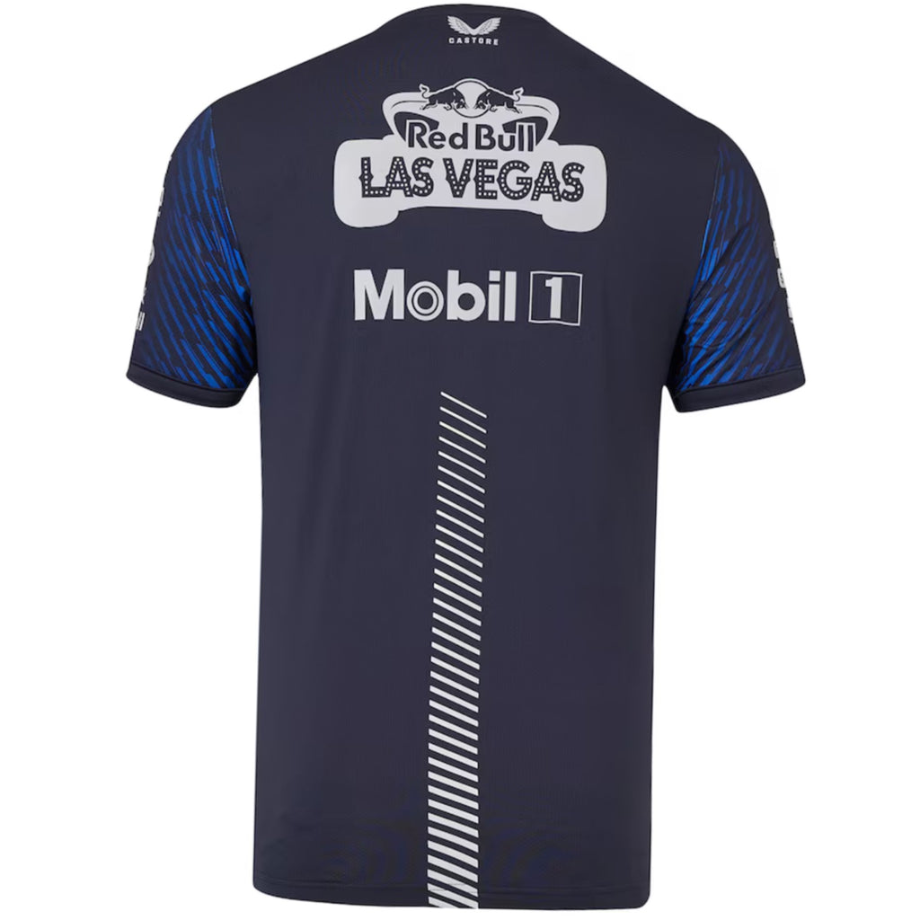 Oracle Red Bull Racing Special Edition Las Vegas Polo Shirt- Blue