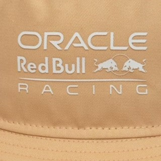 Oracle Red Bull Racing F1 Team Official Merchandise Adults Team New Era  Bucket Hat-Stone
