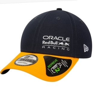 Oracle Red Bull Racing New Era Repreve 9FORTY Cap - Black/Orabge