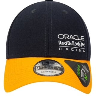 Oracle Red Bull Racing New Era Repreve 9FORTY Cap - Black/Orabge