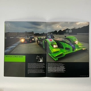 2009 Patron Highcroft  Racing Team ALMS American Le Mans Series media Brochure