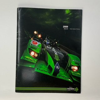 2009 Patron Highcroft  Racing Team ALMS American Le Mans Series media Brochure
