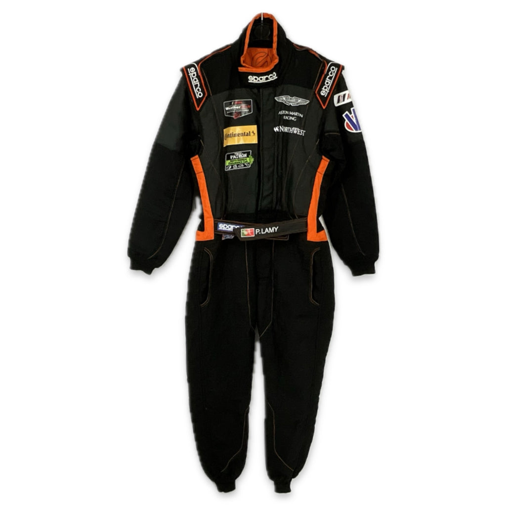 Pedro Lamy Aston Martin Racing V8 Vantage GTE 2015 ALMS Sparco Race Used Suit