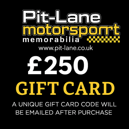pit-lane motorsport 250 gift card
