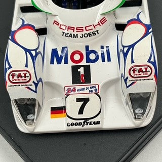 Porsche AM #7 Porsche LMP1 Prototype Le Mans 24 Hour Race 1998 Trofeu 1:43 Scale Model-Hand Signed by Stefan Johansson