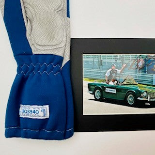 Ralf Schumacher BMW Williams F1 Team Race Used Glove & Hand Signed Photograph