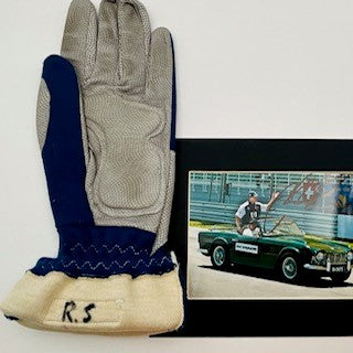 Ralf Schumacher BMW Williams F1 Team Race Used Glove & Hand Signed Photograph