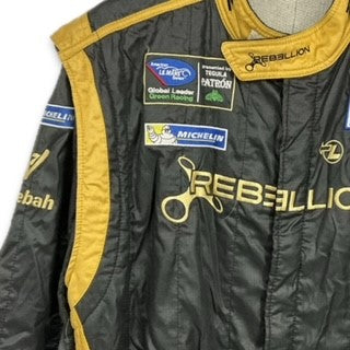 Lotus Rebellion Racing Le Mans Team 2013 ALMS Team Issue OMP 3-Layer FIA Standard 8856 Race Suit - Pit-Lane Motorsport