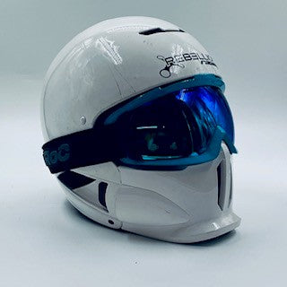 Rebellion Racing t Le Mans Team Issue Mechanics RuRoc Pit Crew Helmet-White