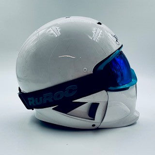 Rebellion Racing t Le Mans Team Issue Mechanics RuRoc Pit Crew Helmet-White