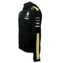 Load image into Gallery viewer, Renault DP World t F1 Team Official Team Issue Pit Crew Hooded Shell Jacket -Black