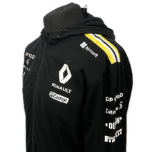 Load image into Gallery viewer, Renault DP World t F1 Team Official Team Issue Pit Crew Hooded Shell Jacket -Black