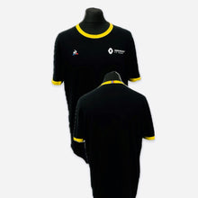 Load image into Gallery viewer, Renault F1 Team Official Team Issue Pit Crew Travel T-Shirt-Black-Used