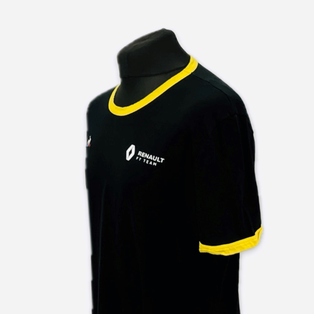 Renault F1 Team Official Team Issue Pit Crew Travel T-Shirt-Black-Used