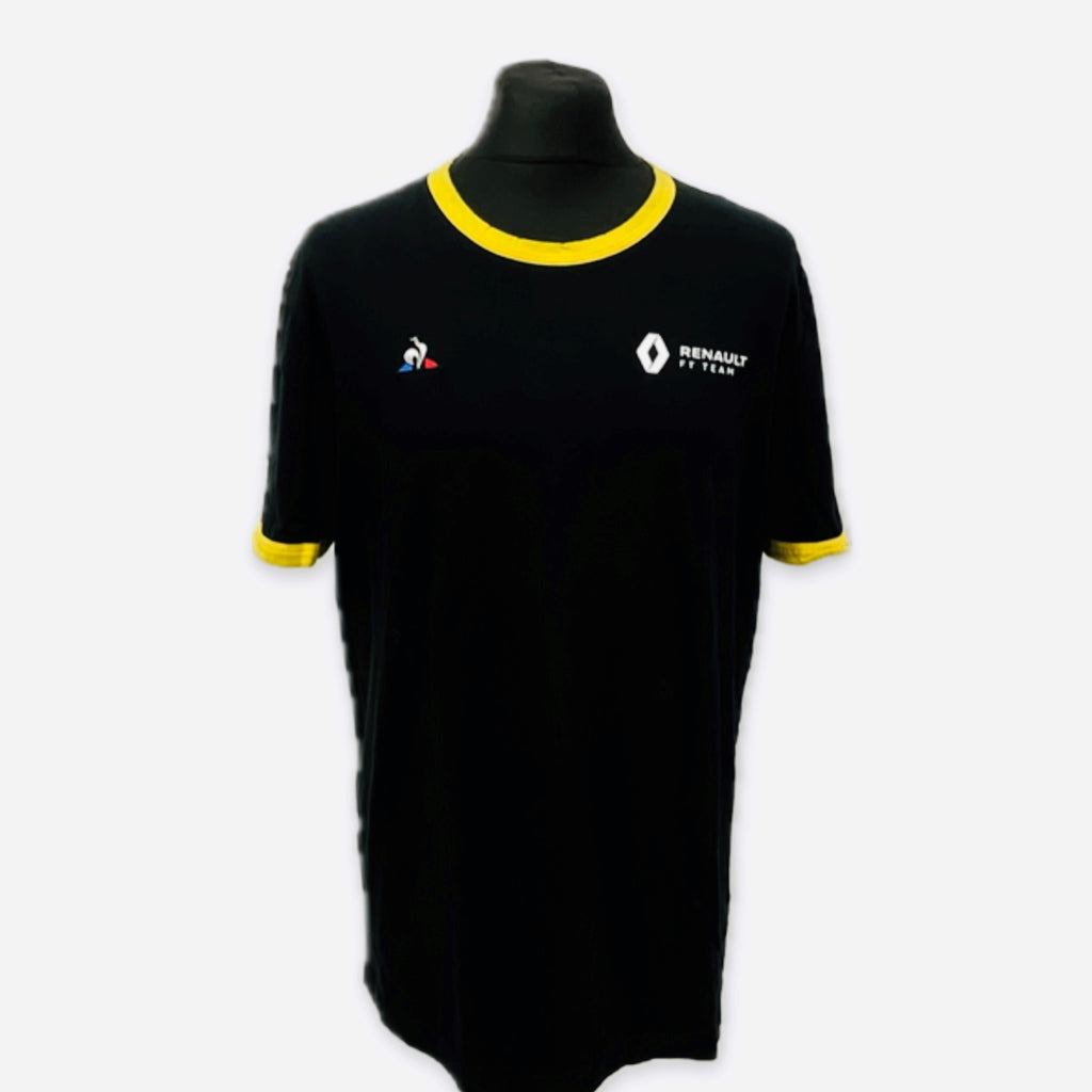 Renault F1 Team Official Team Issue Pit Crew Travel T-Shirt-Black-Used