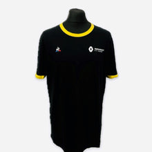 Load image into Gallery viewer, Renault F1 Team Official Team Issue Pit Crew Travel T-Shirt-Black-Used