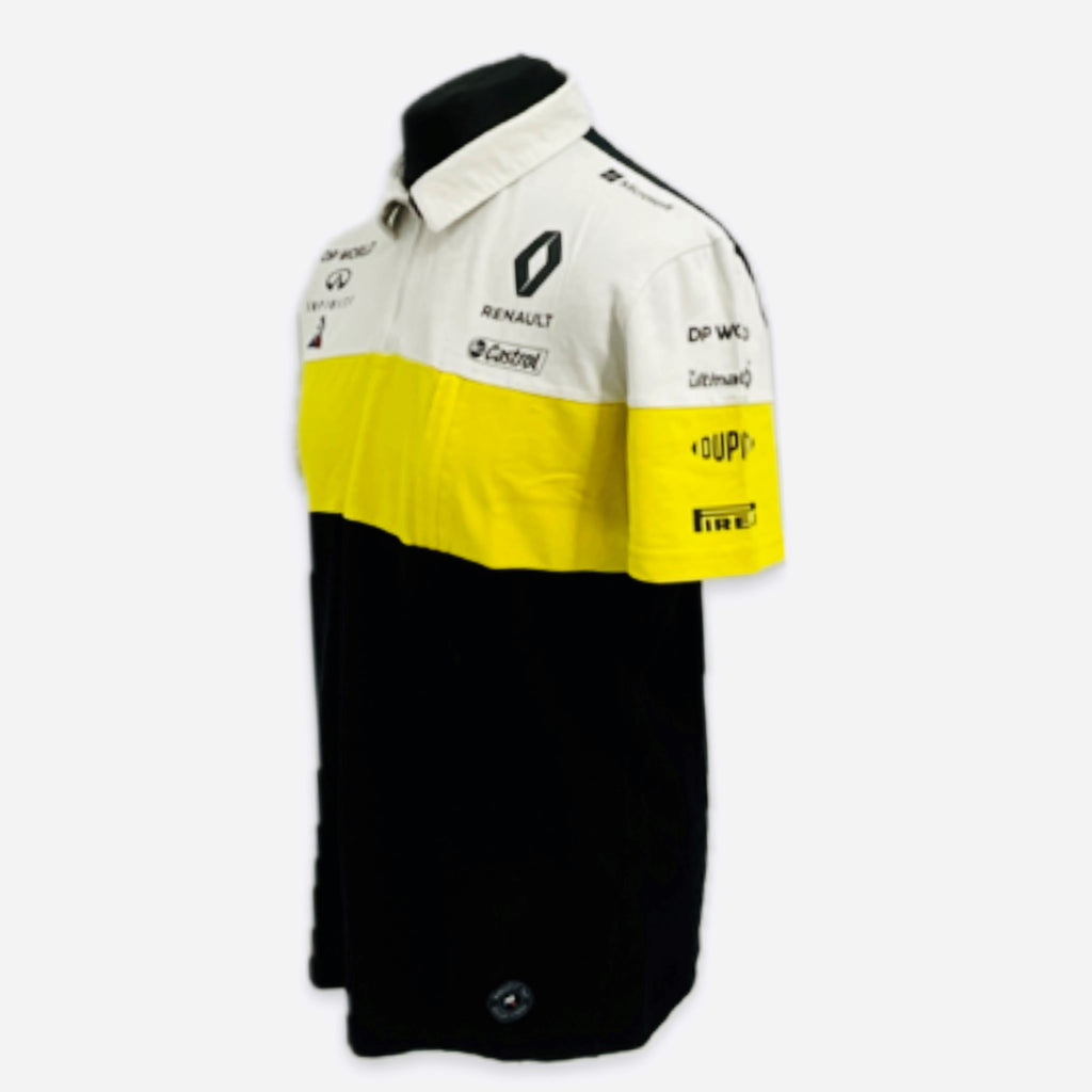 Renault F1™ Official Team Issue Pit Crew Race Day Polo Shirt-Ex Mechanic