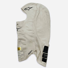 Load image into Gallery viewer, 2020 Esteban Ocon Race Used Renault F1 Team Alpinestars Nomex Balaclava-White