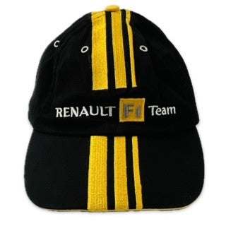 Renault Racing Cap Renault Formula One Team Official Merchandise Triple Striped Team Cap ...