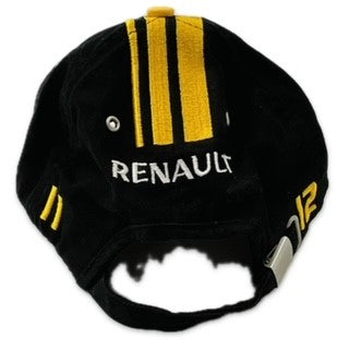 Renault Formula One Team Official Merchandise Triple Striped Team Cap -Black