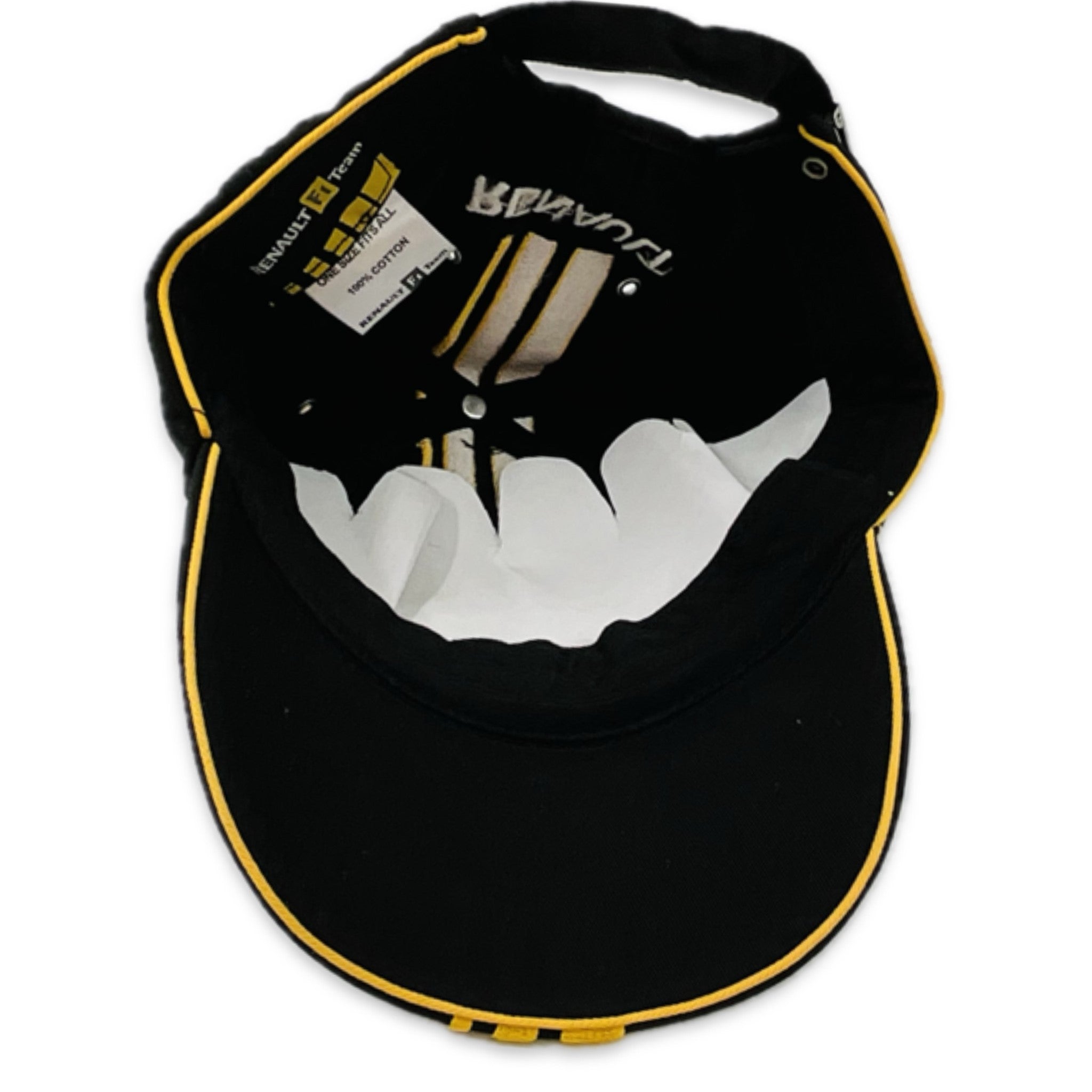Renault Formula One Team Official Merchandise Triple Striped Team Cap -Black - Pit-Lane Motorsport