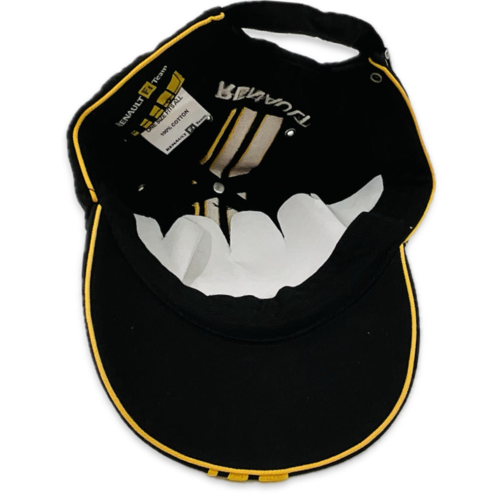 Renault Formula One Team Official Merchandise Triple Striped Team Cap -Black