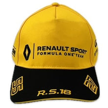 Load image into Gallery viewer, 2018 R.S.18 Renault Formula One Team- Team Official Merchandise Drivers Cap Nico Hulkenberg &amp; Carlos Sainz Jnr