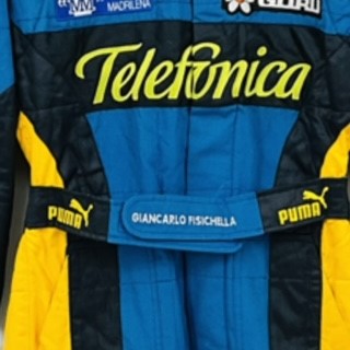 Giancarlo Fisichella Renault Formula One Team 2006 F1 Season Team Spirit Puma Race Suit