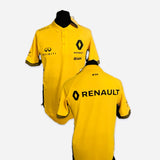 Renault F1 Team Paddock Club Team Issue Polo Shirt Yellow