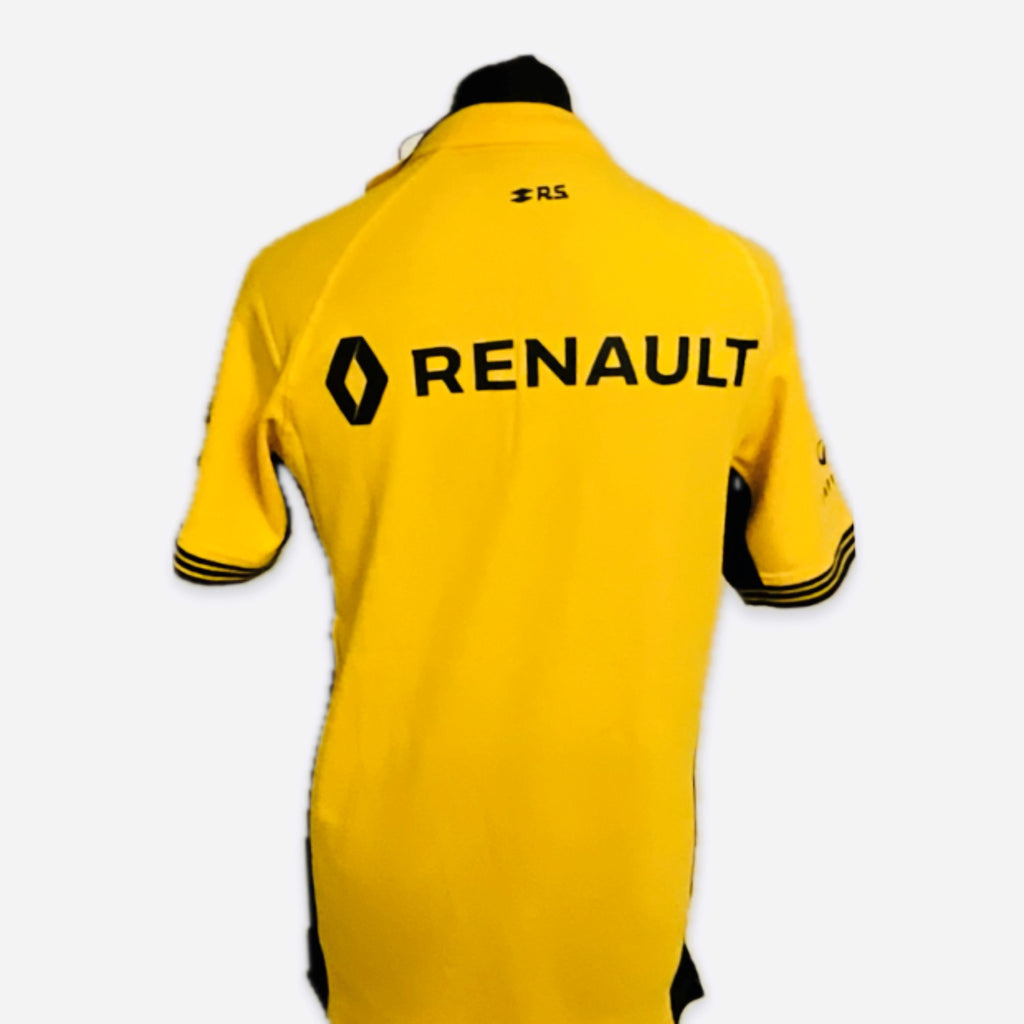 Renault F1 Team Paddock Club Team Issue Polo Shirt Yellow