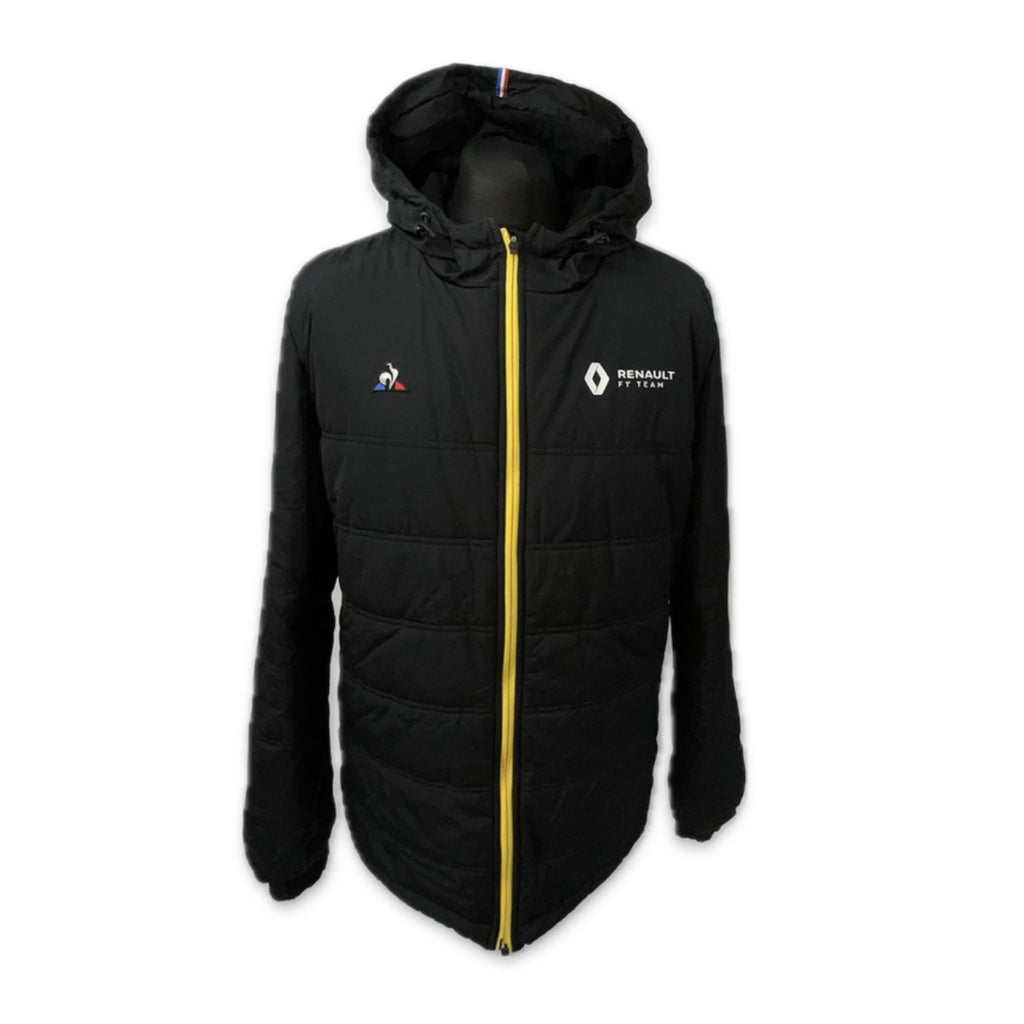 Renault F1 Team Le Coq Sportiff Team Issue Padded Winder Coat-Black