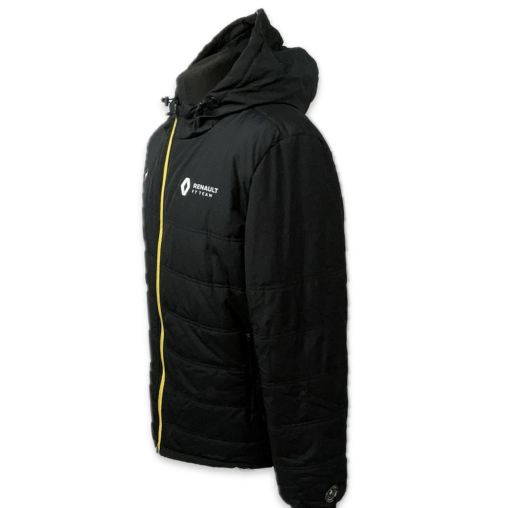 Renault F1 Team Le Coq Sportiff Team Issue Padded Winder Coat-Black