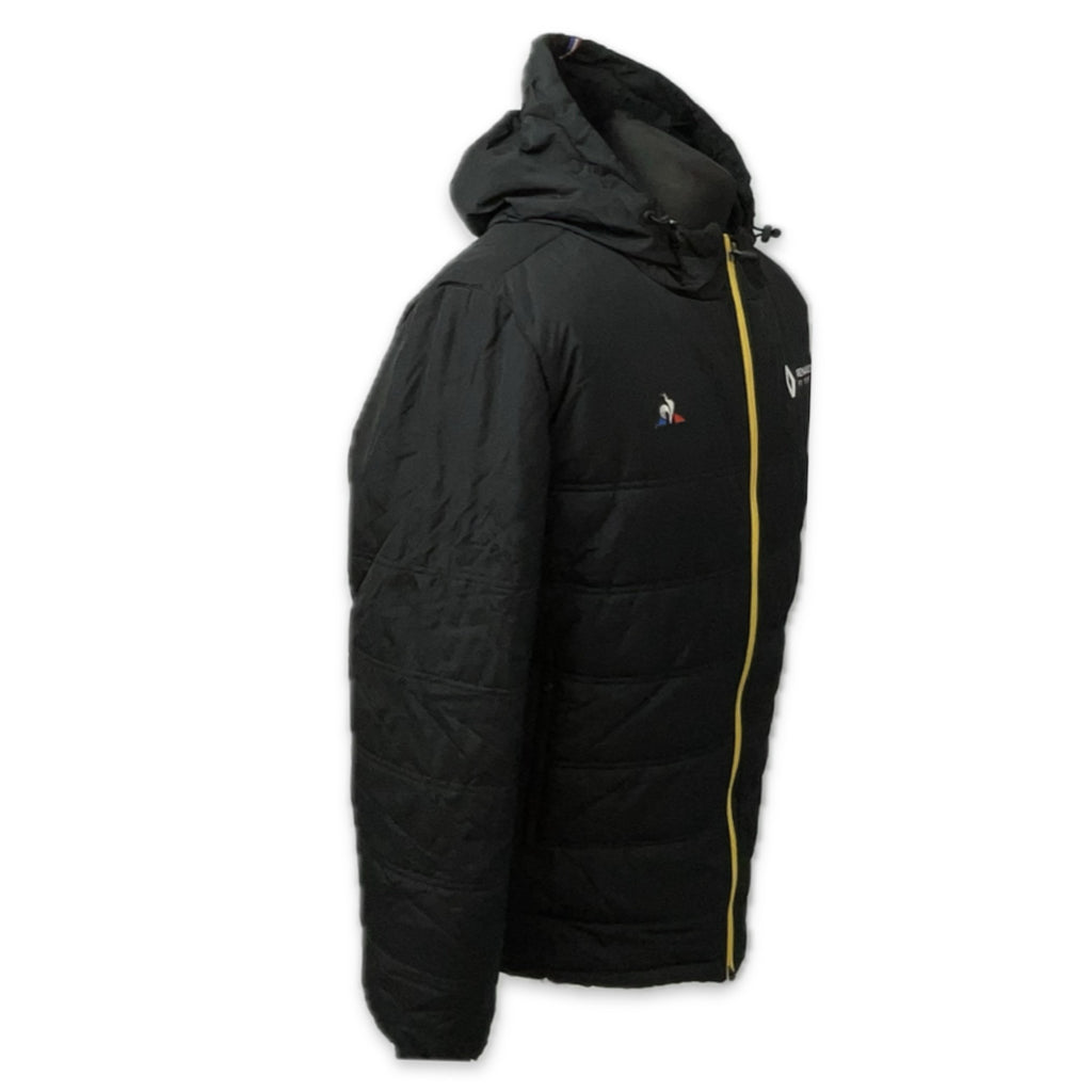 Renault F1 Team Le Coq Sportiff Team Issue Padded Winder Coat-Black