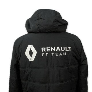 Renault F1 Team Le Coq Sportiff Team Issue Padded Winder Coat-Black