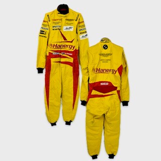 Aston Martin Racing Le Mans Team Richie Stanaway Sparco Race Used Suit - Pit-Lane Motorsport