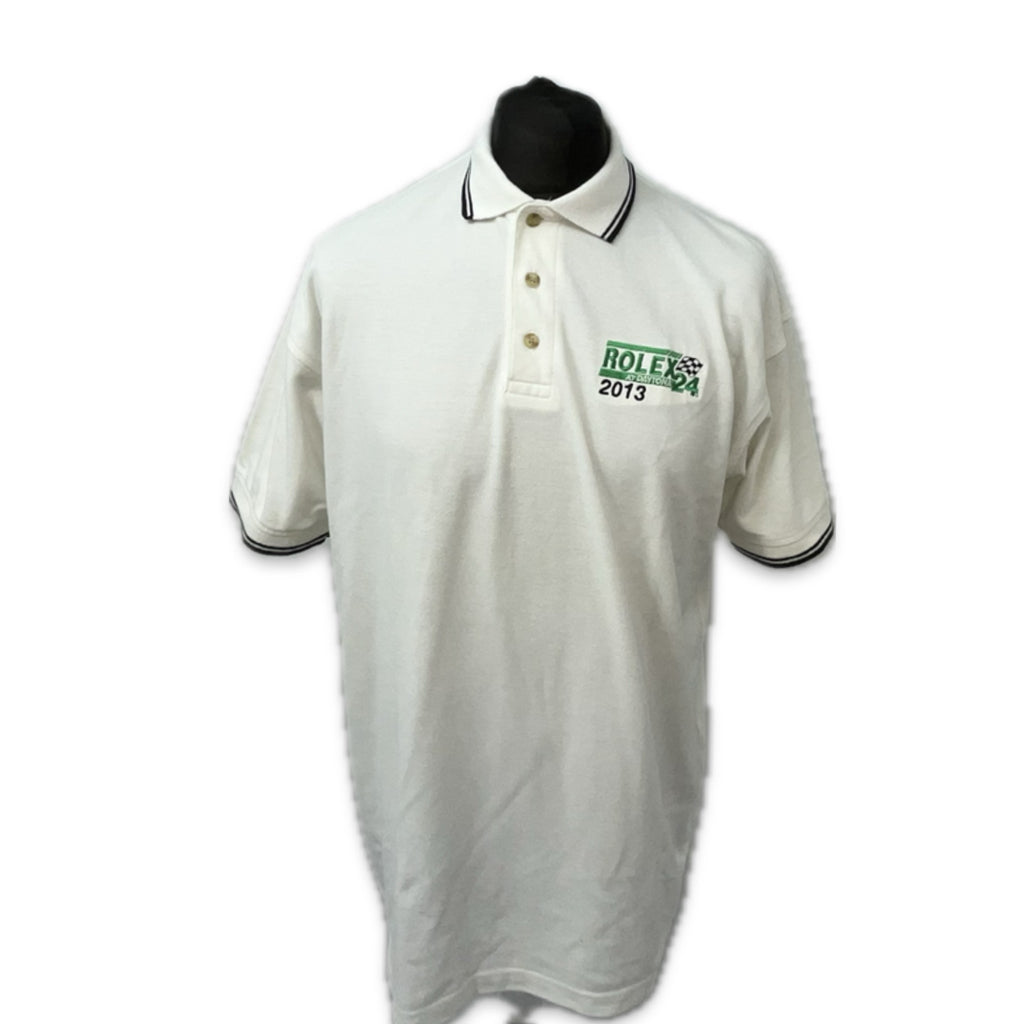 Rolex Daytona 24 Hour Race 2013 Official Merchandise Event Polo Shirt-White