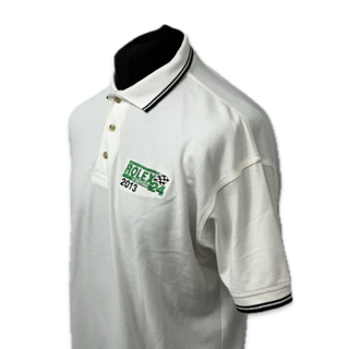 Rolex Daytona 24 Hour Race 2013 Official Merchandise Event Polo Shirt-White